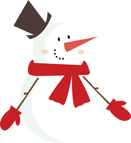 Christkindl Snowman