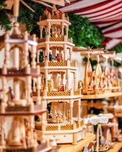 Christmas Pyramide at the Market at Daley Plaza