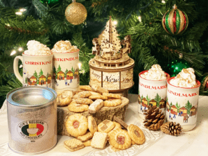 Christmas treats and drinks