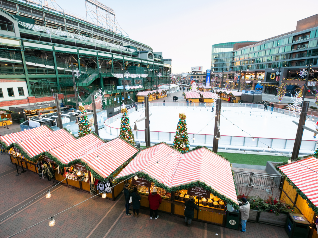 Christmas Market Wrigleyfield Gallagher Way