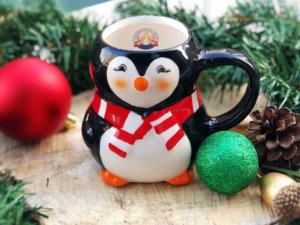 A Penguin Mug at the Christkindlmarket