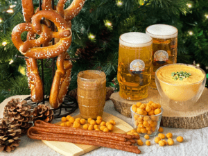 Food and Beer at the Chicago Christkindlmarket