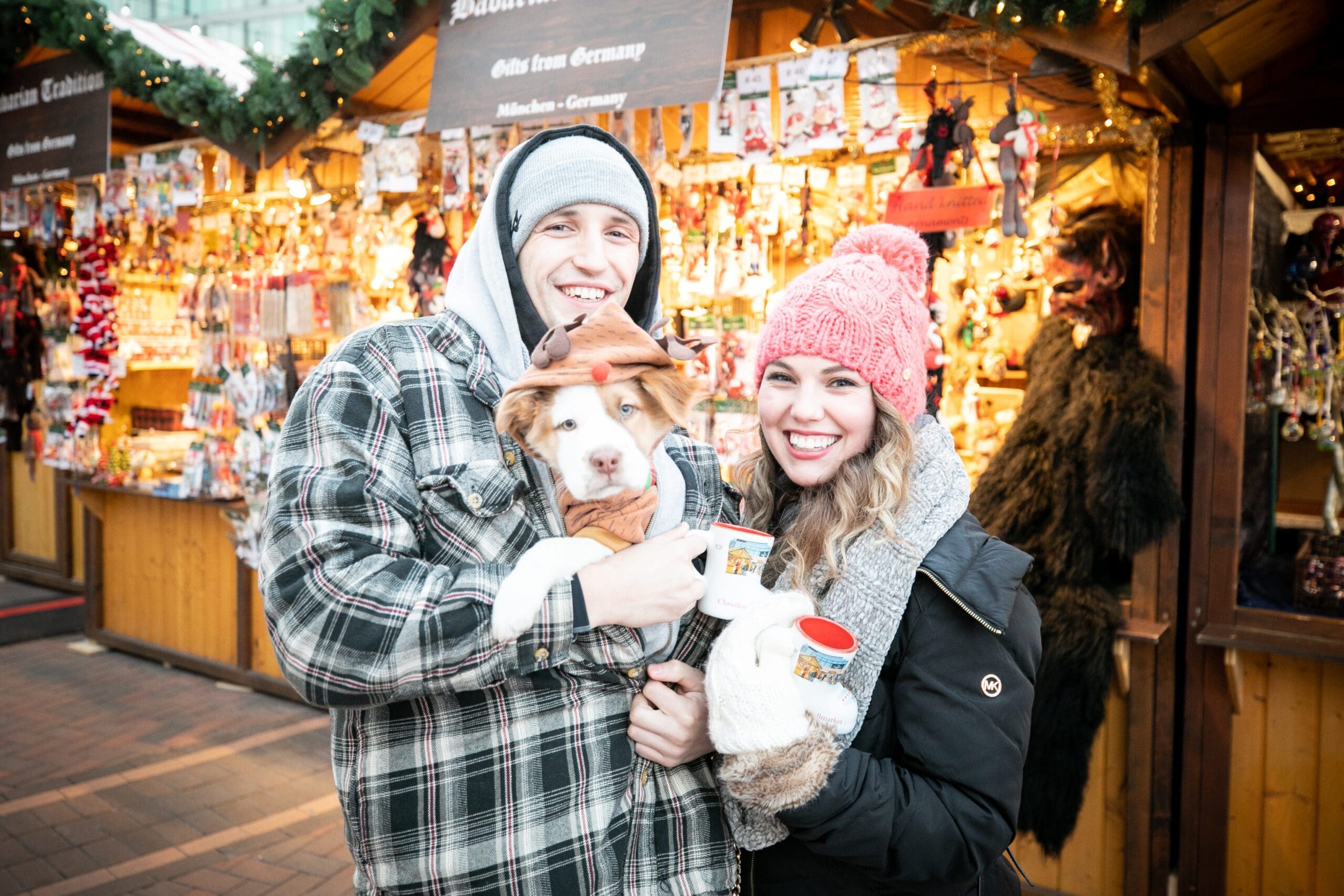 Dog-friendly Christkindlmarket Wrigleyville