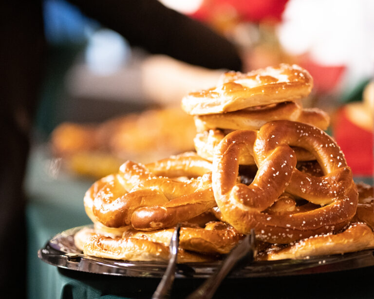 Bavarian Pretzels at the Christkindlmarket Chicago