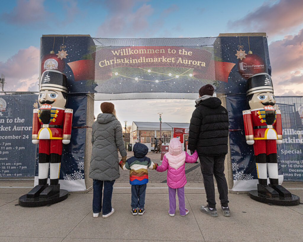 Welcome to the Christkindlmarket Aurora.