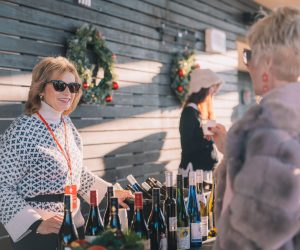 Wine Tasting at the Christkindlmarket Aurora