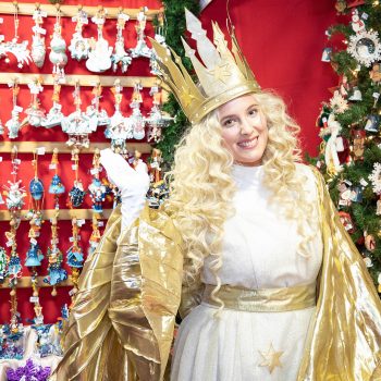 the christkind at christkindlmarket