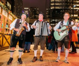 Musicians at the Christkindlmarket