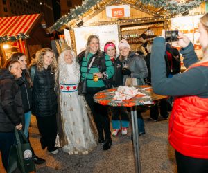 Visitors with the Christkind